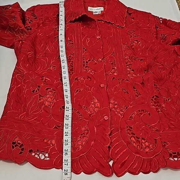 Lino usa eyelet jacket xl - Picture 6 of 10